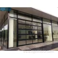 Automatic Aluminum Tempered Glass Sectional Garage Doors